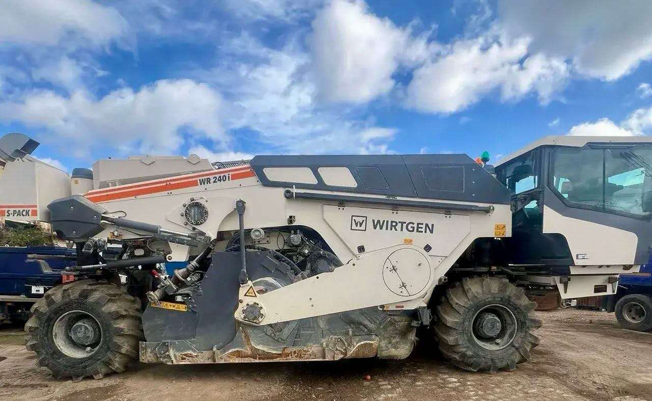 В наличии холодный ресайклер WIRTGEN! Как он работает? 