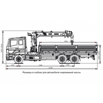 АВТОМОБИЛЬ С КМУ ИНМАН ИТ-150 НА ШАССИ KAMAZ-65207 – фото 2