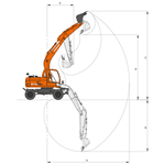 Колесный экскаватор DOOSAN DX210WA-9 – фото 3