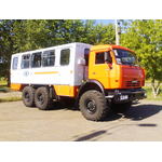 Вахтовый автобус НЕФАЗ-4208-011 КАМАЗ 5350-42 (Евро-5), 22 места – фото 1