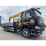 Бортовой FAW CA3250 с КМУ HYVA HST12E4 – фото 1