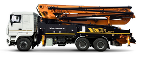 Автобетононасос XANJER 38-5RZ на шасси МАЗ 6x4 – фото 1