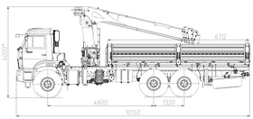 КАМАЗ 43118 66 Бортовой с КМУ FG 716 HP – фото 2