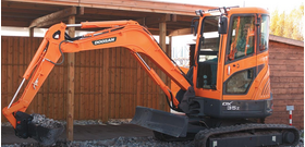 Мини-экскаватор DOOSAN DX35 – фото 4