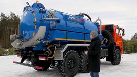 Илососная машина МВС-10 КАМАЗ-43118 Арктика – фото 1