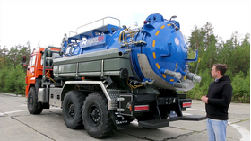 Илососная машина МВС-10 КАМАЗ-43118 Арктика – фото 2