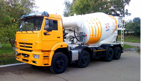 АВТОБЕТОНОСМЕСИТЕЛЬ 10 кубов  5814Z0 на шасси КАМАЗ 65201-3010-53 – фото 1
