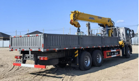 Автомобиль бортовой T5G, КМУ 15 тонн XCMG SQS350RU-5 – фото 2