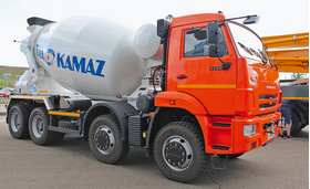 Автобетоносмеситель 9 куб.м. 5814Y9-01 на шасси КАМАЗ-6540-3938-48 колесная формула 8х4 – фото 1