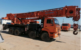 Кран автомобильный КС-65719-1К грузоподъемностью 40 тонны на шасси КАМАZ-6540 – фото 4