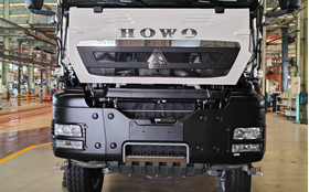 Тягач Howo TX 6x6 540 , МКПП+рет, усиленный рессорный, U(м), 12.00R24, 3,5д, двускат – фото 5