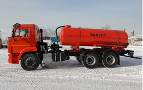 Автоцистерна вакуумная МВ-10Д на шасси Камаз-65115-773962-50 – фото 1