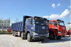 Самосвал FAW 8x4 CA3310P66K24T4E5, двигатель CA6DM2-39E51, 2018 – фото 1