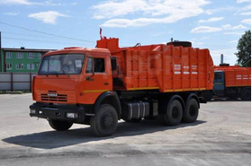 МУСОРОВОЗ МК-4552-08 НА ШАССИ КАМАЗ-65115-3081-50 ЕВРО-5 (Б/К КУЗОВ) – фото 1