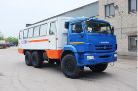 Вахтовый автобус НЕФАЗ-4208-111-30 КАМАЗ 5350-42, 28 мест – фото 1