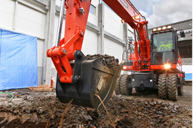 Колесный экскаватор Doosan DX190W – фото 2