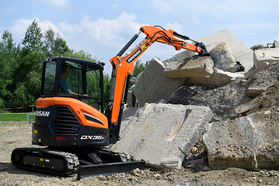 Мини-экскаватор DOOSAN DX35Z – фото 5