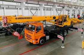 Автокран ИВАНОВЕЦ 25 тонн КС-45717К-1М-24 на КАМАЗ 65115 – фото 1