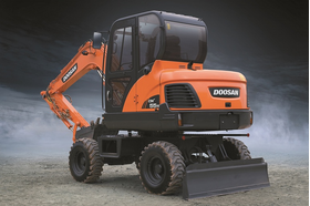 Мини-экскаватор DOOSAN DX55W – фото 8