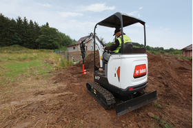 Гусеничный мини экскаватор Bobcat E17 – фото 7