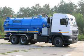 Илососная машина МВС-18+2 Геркулес NEXT GEN2 МАЗ-6312C9 24/7 + Консоль – фото 1
