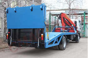 ЭВАКУАТОР С ЛОМАНОЙ ПЛАТФОРМОЙ НА ШАССИ ISUZU FVR 34UL-QDUS С ЛЕБЕДКОЙ – фото 4