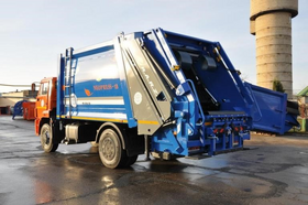 Мусоровоз c задней загрузкой МК-4546-06 «NEOPRESS-18»  на шасси КАМАЗ-53605-4950-56 Рестаил 2 – фото 1