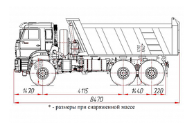 АВТОМОБИЛЬ КАМАЗ 65222-6012-53 новый 2025 год! – фото 2