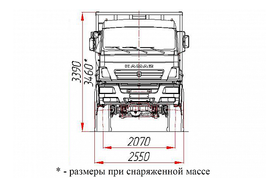 АВТОМОБИЛЬ КАМАЗ 65222-6012-53 новый 2025 год! – фото 3