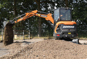 Мини-экскаватор DOOSAN DX35Z – фото 6