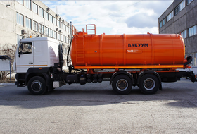 Вакуумная машина МВ-19 на шасси МАЗ-6312С5-8525-012 – фото 1