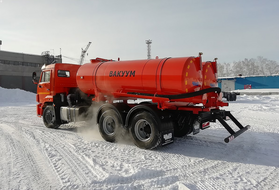 Автоцистерна вакуумная МВ-10Д на шасси Камаз-65115-773962-50 – фото 2