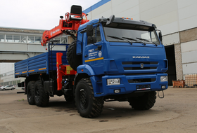 Бортовой автомобиль КАМАЗ 43118 с манипулятором РК-1821Т до 8 тонн – фото 1