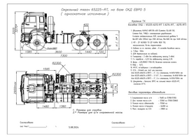 Седельный тягач КАМАЗ 65225-RT 6х6 – фото 5