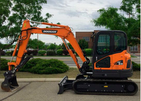 МИНИ-ЭКСКАВАТОР ГУСЕНИЧНЫЙ DOOSAN DX63-3 – фото 1
