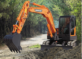 Мини-экскаватор DOOSAN DX80R – фото 3
