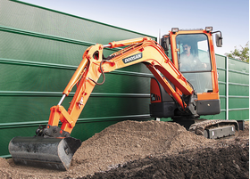 Мини-экскаватор DOOSAN DX35Z – фото 4