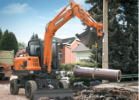 Мини-экскаватор DOOSAN DX55W – фото 7