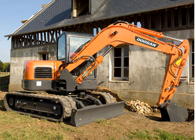 Мини-экскаватор DOOSAN DX80R – фото 4