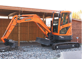 Мини-экскаватор DOOSAN DX35Z – фото 3