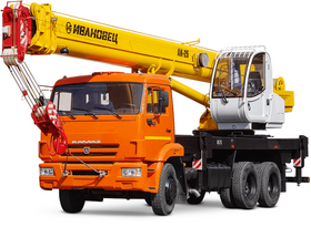 Автокран "Ивановец" ОВОИД КС 45717К-1РКАМАЗ 65115 (6Х4) – фото 1