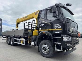 Бортовой FAW CA3250 с КМУ HYVA HST12E4 – фото 1