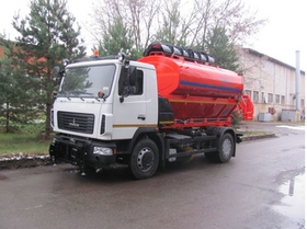 ДОРОЖНО-КОМБИНИРОВАННАЯ МАШИНА КОММАШ (МЦЕНСК) КО-806-20 НА ШАССИ МАЗ-5340С2 – фото 1