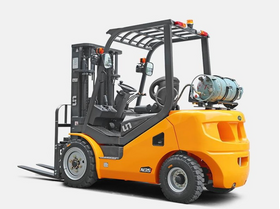Бензиновый и газовый вилочный погрузчик UN Forklift FGL30T – фото 3