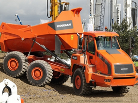 Шарнирно-сочлененный самосвал DOOSAN DA30 – фото 7