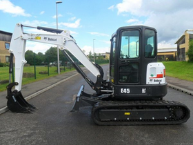 Гусеничный мини экскаватор Bobcat E45 – фото 4