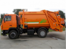 МК-4543-04 НА ШАССИ КАМАЗ-43255-3010-69 МУСОРОВОЗ (Б/К КУЗОВ, БЕЗ ПОРТАЛА) – фото 1