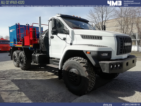 Цементировочный агрегат УНБ-125х32 Урал 4320 – фото 7