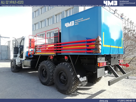 Цементировочный агрегат УНБ-125х32 Урал 4320 – фото 2