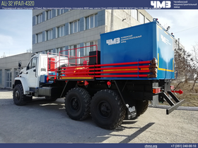 Цементировочный агрегат УНБ-125х32 Урал 4320 – фото 4